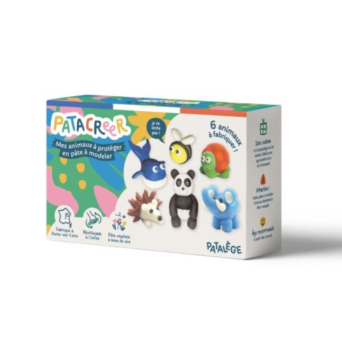 Kit à fabriquer : Mes 6 animaux à protéger en Pâte à Modeler