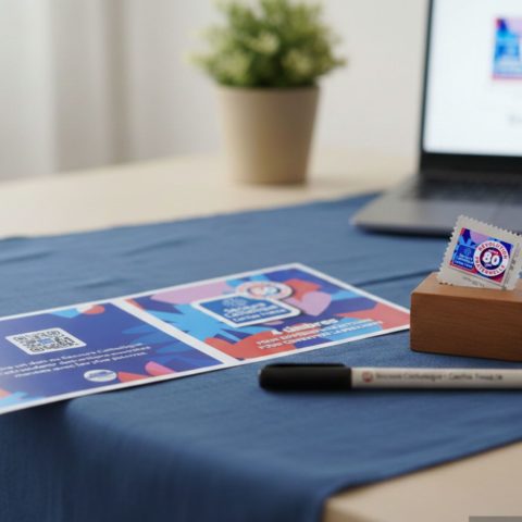 Livret Collector 4 timbres 80 ans du Secours Catholique