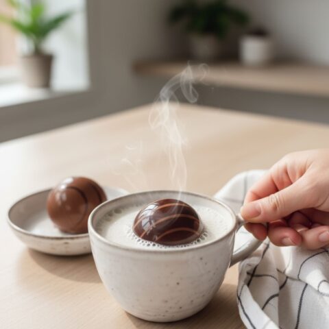 Lot de 3 boules au chocolat