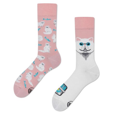 chaussettes hautes – White Cat